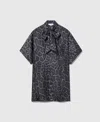 Stella Mccartney Tie Neck Mini Dress