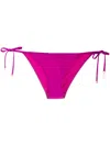 Stella Mccartney Tie-side Bikini Bottoms In Purple