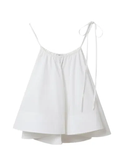 Stella Mccartney Tied-straps Sleeveless Top In Pattern