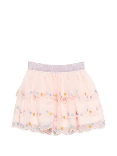Stella Mccartney Tiered Star-embroidered Tutu Skirt