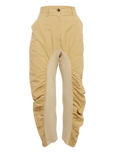 Pre-owned Stella Mccartney Tina Pleated Panel Trousers