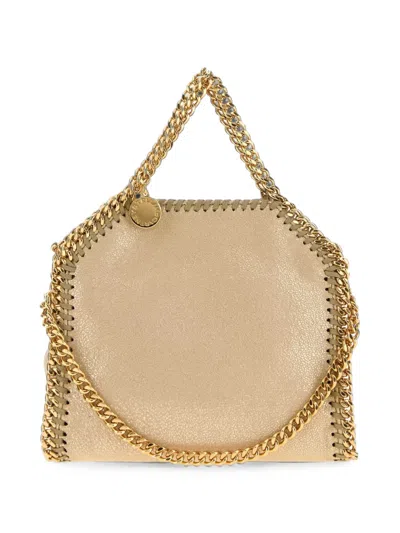 Stella Mccartney Tiny Falabella Chain-trim Tote Bag In Nude