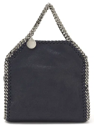 Stella Mccartney Tiny Falabella Hand Bag In Blue