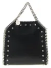 Stella Mccartney Tiny Falabella Handbag In Black