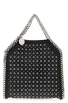Stella Mccartney Tiny Falabella Stud-embellished Tote Bag In Black