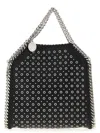 Stella Mccartney Tiny Falabella Stud-embellished Tote Bag In Black