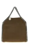 Stella Mccartney Olive Falabella Tiny Handbag In Green