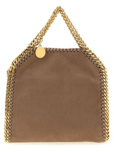 Stella Mccartney Tiny Falabella Handbag In Sand