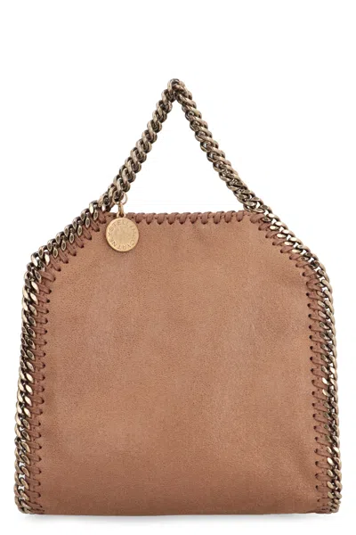 Stella Mccartney Tiny Falabella Mini-bag In Brown