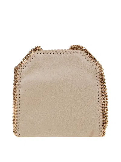 Stella Mccartney Tiny Falabella Shaggy De In Neutral