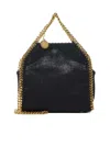 Stella Mccartney Falabella Tiny Crossbody Bag In Black