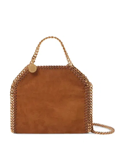 STELLA MCCARTNEY STELLA MCCARTNEY TINY FALABELLA SUEDE BAG