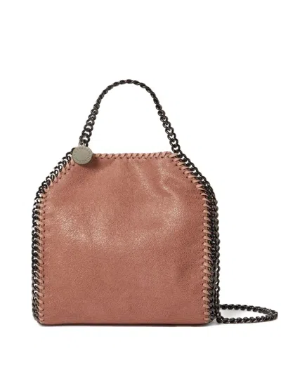 Stella Mccartney Tiny Falabella Tote Bag In Brown