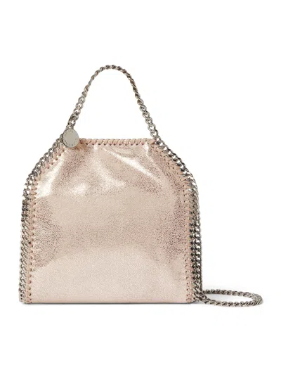 Stella Mccartney Tiny Falabella Tote Bag In Pink & Purple