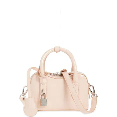 Stella Mccartney Tiny Ryder Faux Leather Satchel In Neutral
