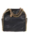Stella Mccartney Tiny Tote Eco Shaggy Deer W/gold Color Chain