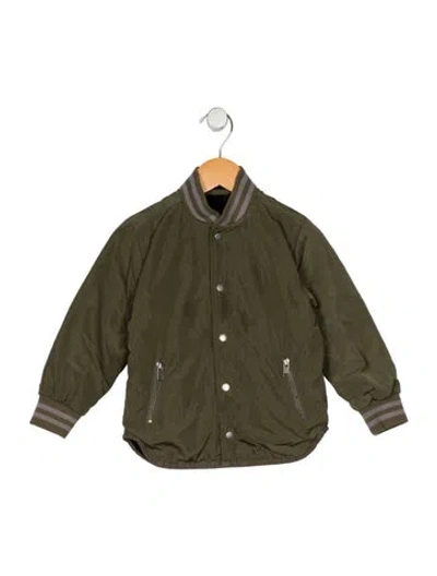 Pre-owned Stella Mccartney Babies' Toddler Boys Bomber Jacket In Green