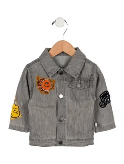 Pre-owned Stella Mccartney Babies' Toddler Boys' Denim Jacket W/tags In Gray