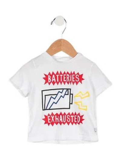Pre-owned Stella Mccartney Babies' Toddler Boys' Graphic T-shirt In White