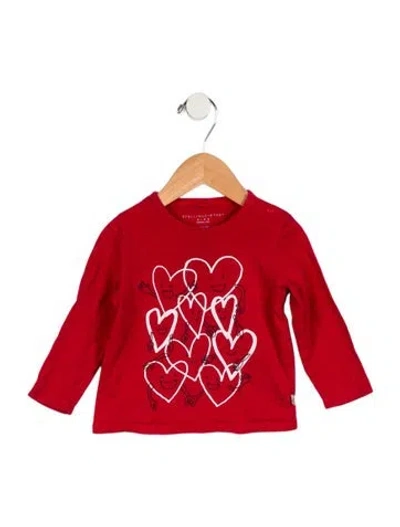 Pre-owned Stella Mccartney Babies' Toddler Boys' Heart Print Shirt In Red