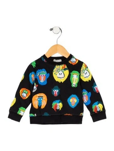 Pre-owned Stella Mccartney Babies' Toddler Boys' Print Long Sleeve Top In Black