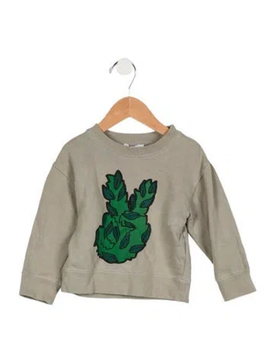 Pre-owned Stella Mccartney Babies' Toddler Boys' Printed Sweatshirt In Green