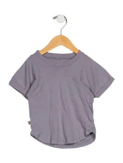 Pre-owned Stella Mccartney Babies' Toddler Girls Crewneck T-shirt In Purple