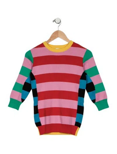 Pre-owned Stella Mccartney Babies' Toddler Girls' Long-sleeve Knit Dress W/tags In Pink
