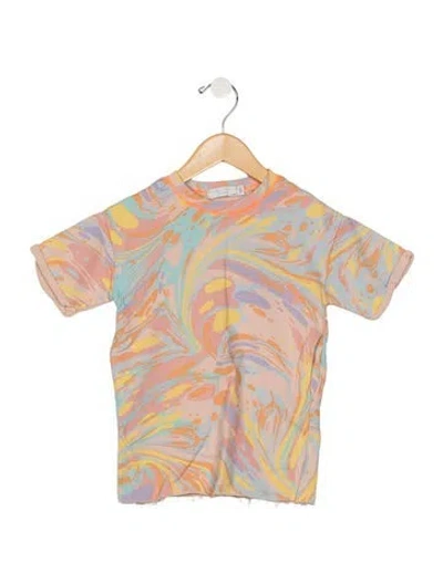 Pre-owned Stella Mccartney Babies' Toddler Girls Pattern Printed Top In Pink