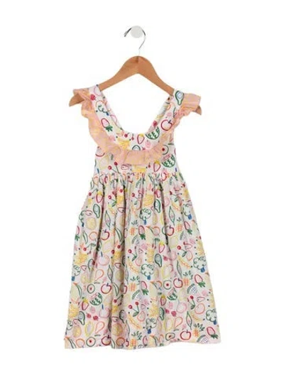 Pre-owned Stella Mccartney Babies' Toddler Girls' Sleeveless Dresss In White