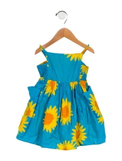 Pre-owned Stella Mccartney Babies' Toddler Girls' Sleeveless Floral Print Dress In Multi