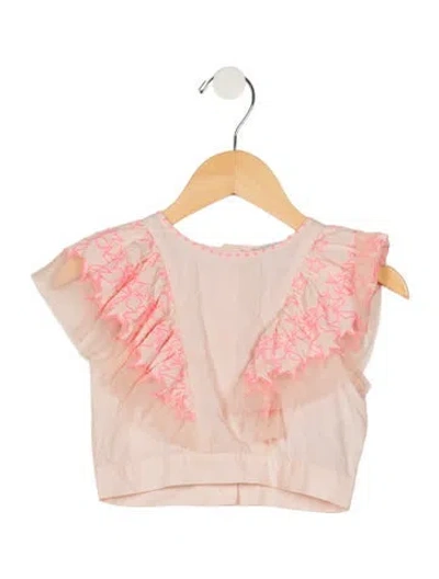 Pre-owned Stella Mccartney Babies' Toddler Girls' Sleeveless Shirt In Pink