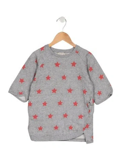 Pre-owned Stella Mccartney Babies' Toddler Girls' Star Printed Long Sleeve Sweatshirt In Multi