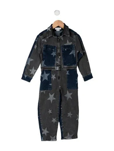Pre-owned Stella Mccartney Babies' Toddler Girls Star Printed Romper In Black