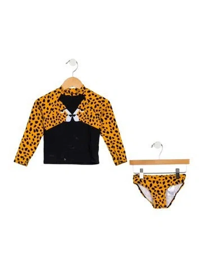 Pre-owned Stella Mccartney Babies' Toddler Girls' Swimsuit Set In Multi