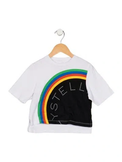 Pre-owned Stella Mccartney Babies' Toddler Kid's Short-sleeve Graphic T-shirt In White