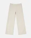 Stella Mccartney Tonal Straight-leg Denim Jeans In White