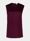 Stella Mccartney Top In Burgundy