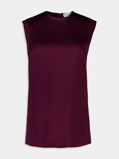 Stella Mccartney Top In Burgundy