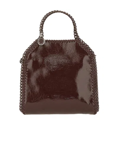Stella Mccartney Top Handle Shoulder Bag In Brown