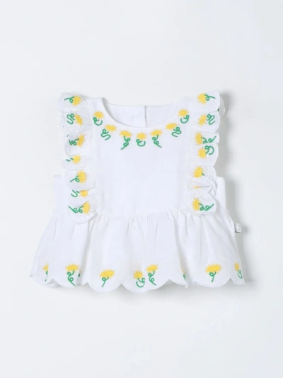 Stella Mccartney Babies' Top  Kids Kids Color White