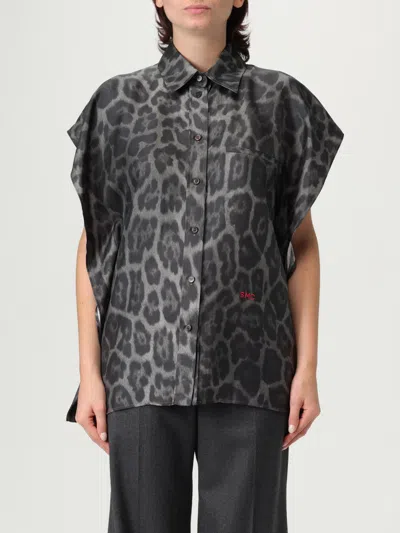 STELLA MCCARTNEY SHIRT STELLA MCCARTNEY WOMAN COLOR GREY,h19464020