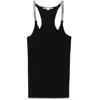 Stella Mccartney Sleeveless Top With Chain-link Detailing In Black