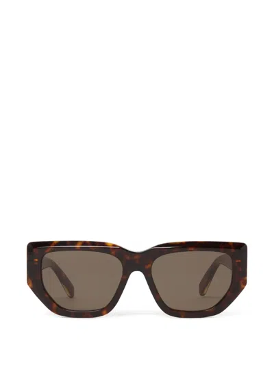Stella Mccartney Tortoiseshell-effect Cat-eye Sunglasses In Braun