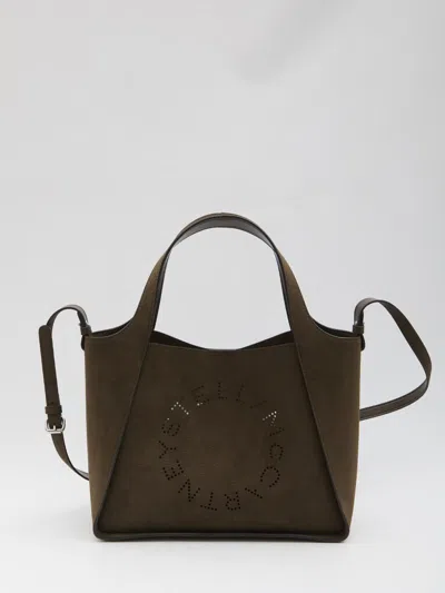 Stella Mccartney Tote Bag In Alter Suede In Brown
