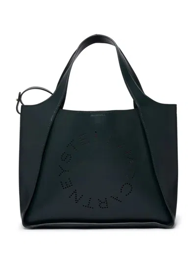 STELLA MCCARTNEY STELLA MCCARTNEY TOTE BAG WITH PERFORATED LOGO