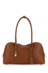 Stella Mccartney Caramel Synthetic Leather Ryder Medium Shoulder Bag
