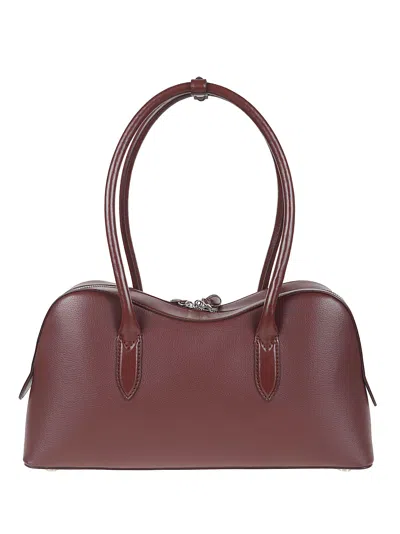 Stella Mccartney Stella Ryder Shoulder Bag In Burgundy
