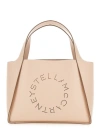 Stella Mccartney Tote Embossed Grainy Mat Ballet Pink In Pink