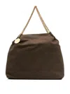 Stella Mccartney Tote Falabella Bag In Brown Vegan Leather In Brown